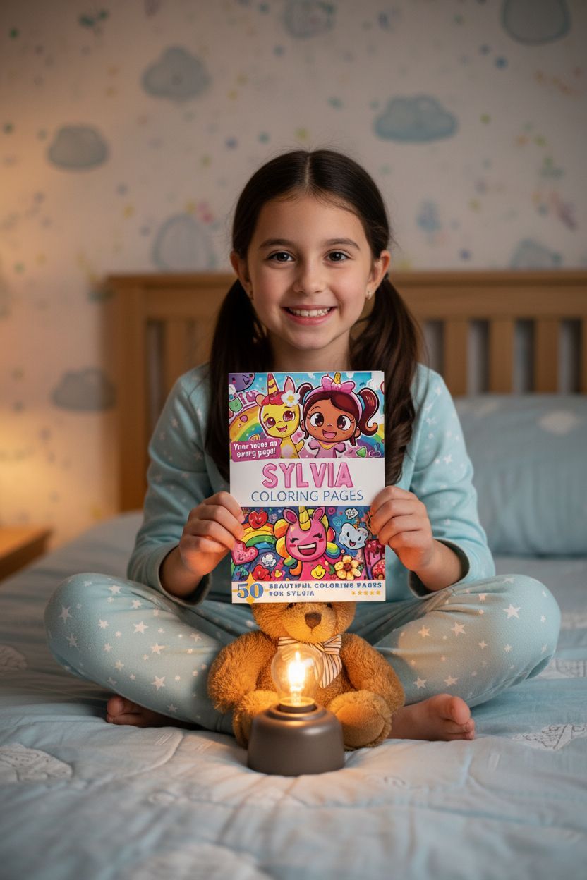 Sylvia personal coloring pages