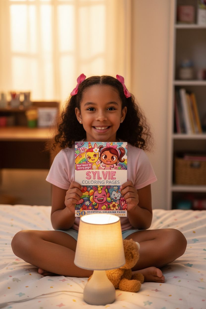 Sylvie personal coloring pages