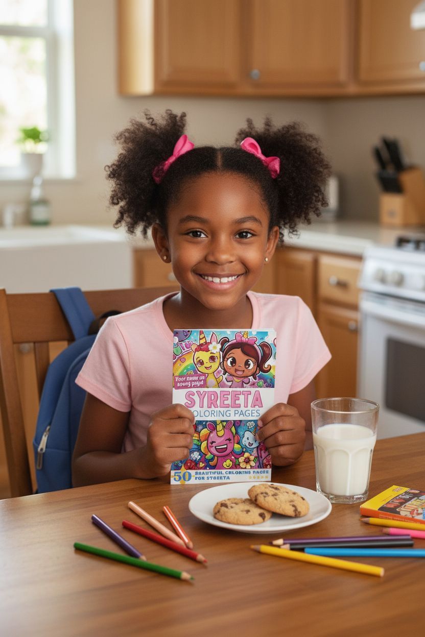 Syreeta personal coloring pages