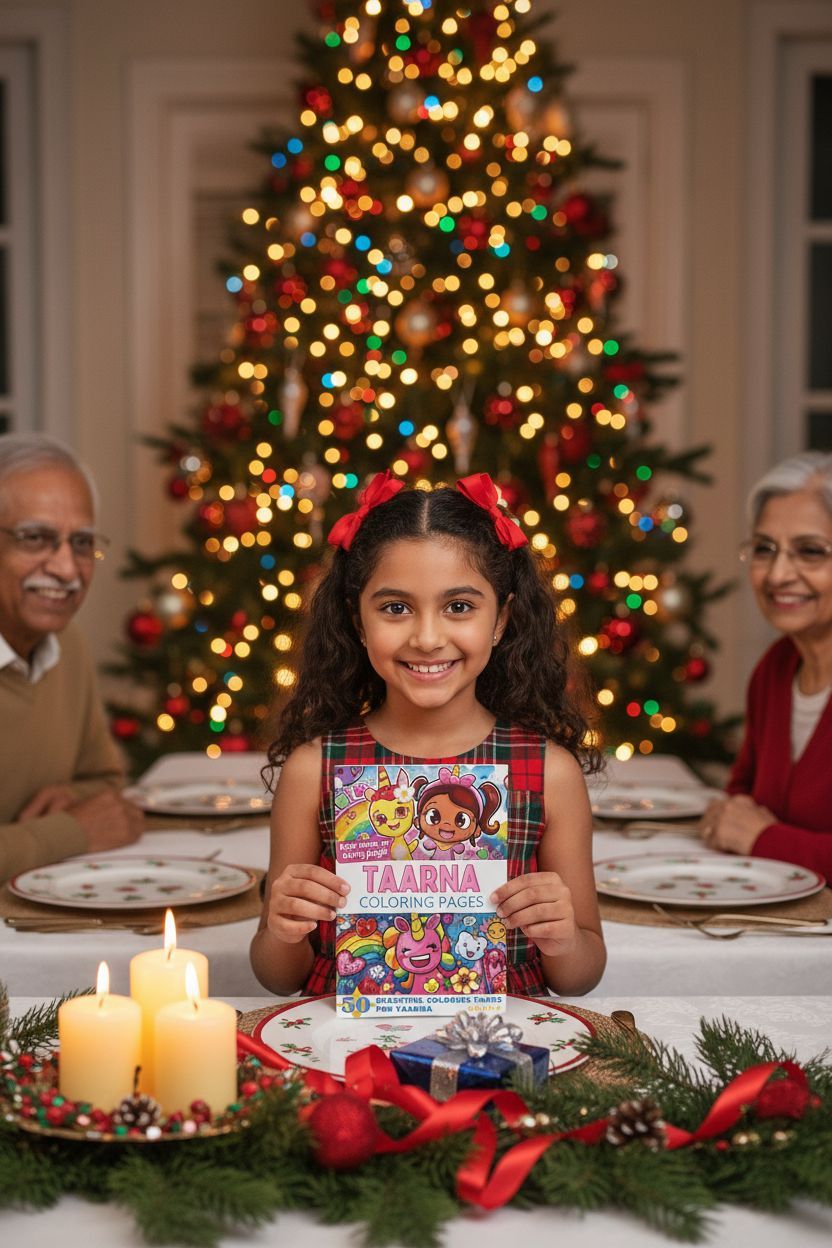 Taarna Christmas coloring pages gift