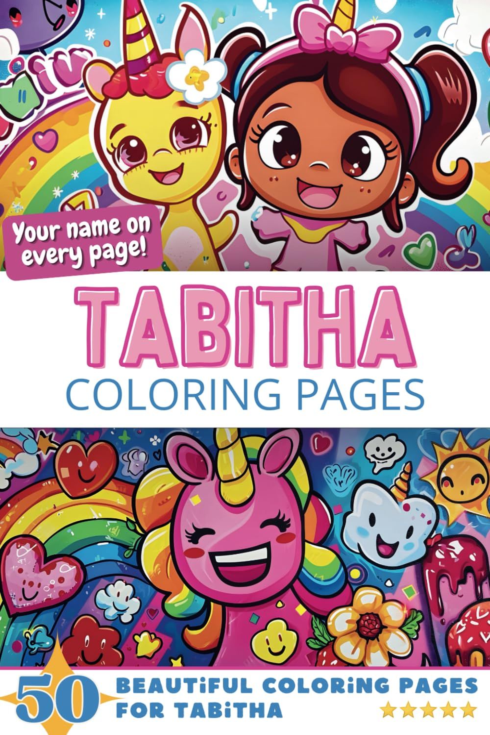 Tabitha Coloring Book Cover