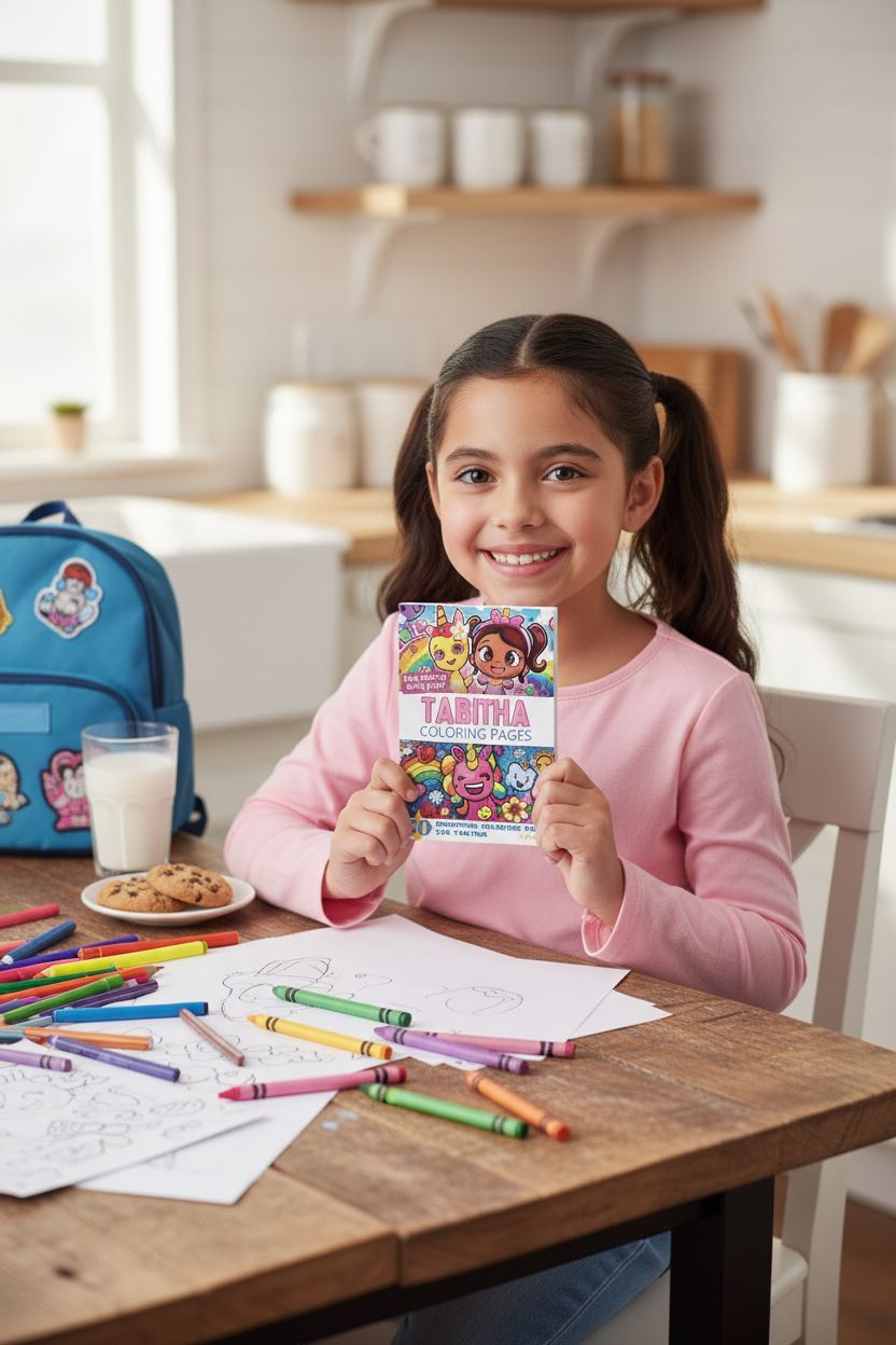 Tabitha personal coloring pages