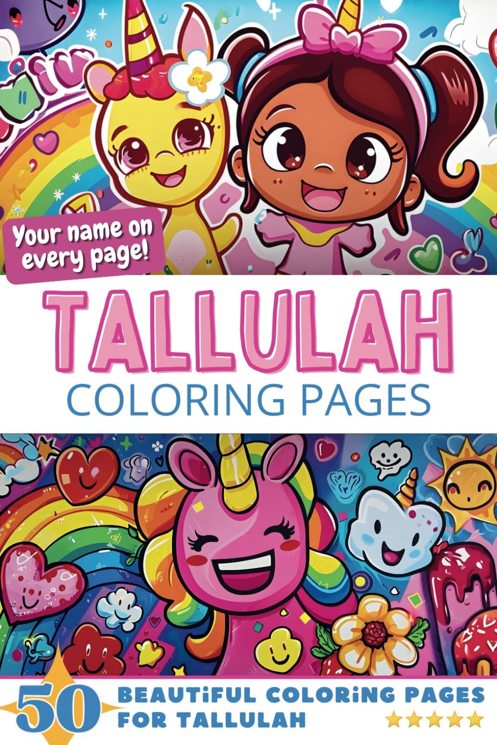 Tallulah Coloring Book Cover