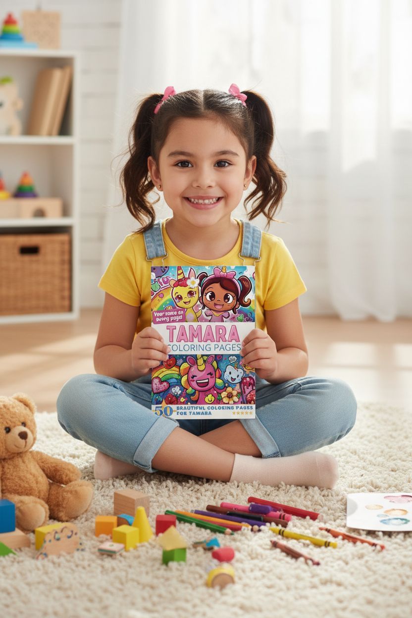 Tamara personal coloring pages