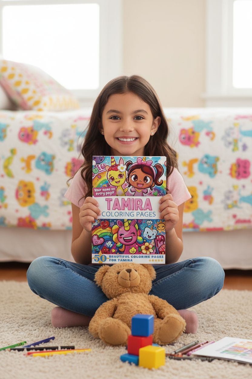 Tamira personal coloring pages