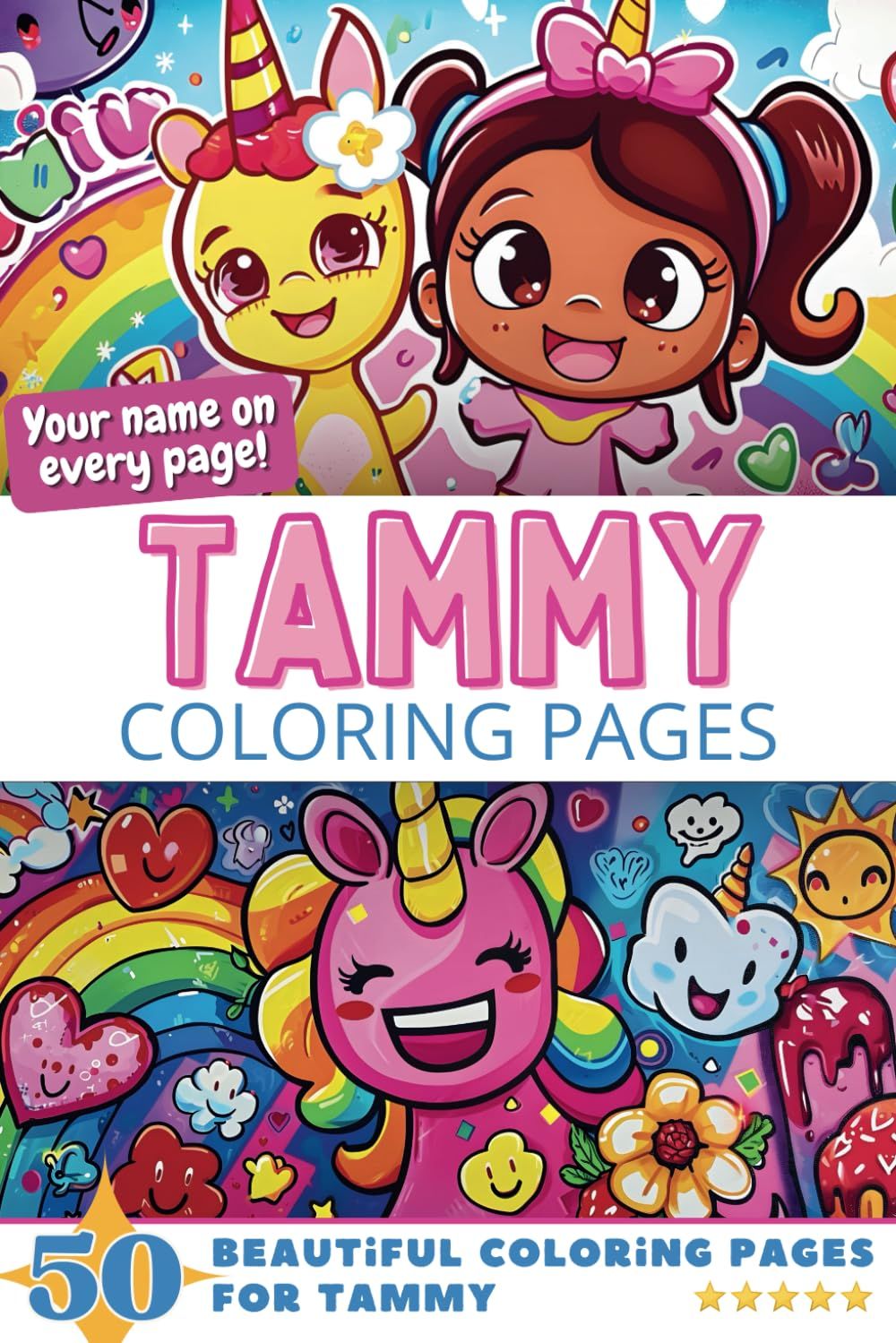Tammy Coloring Book Cover