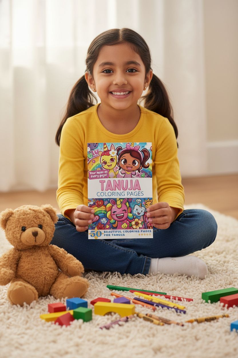 Tanuja personal coloring pages