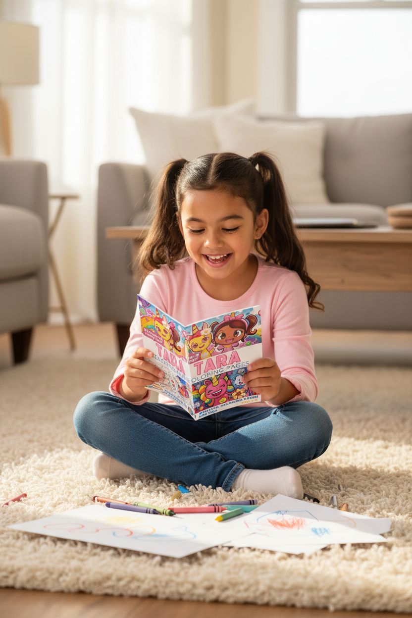 Tara personal coloring pages