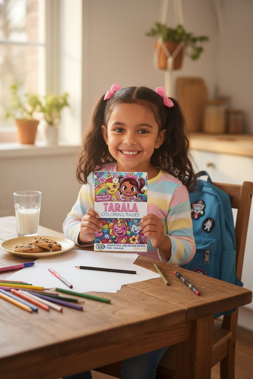 Tarala personal coloring pages