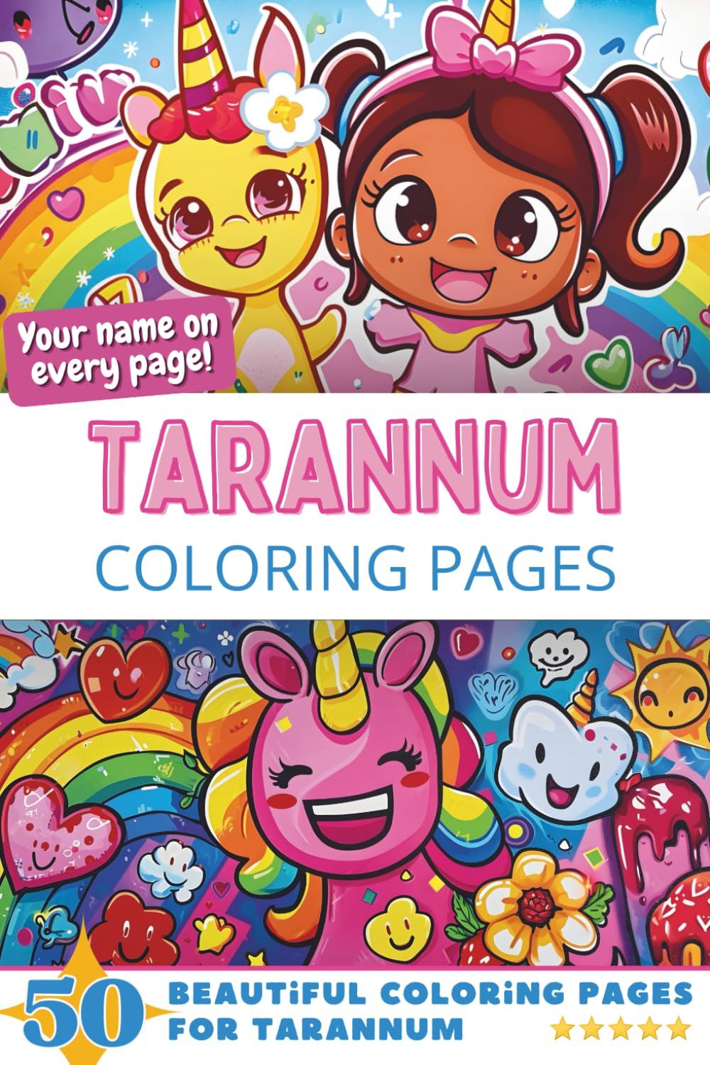 Tarannum Coloring Book Cover