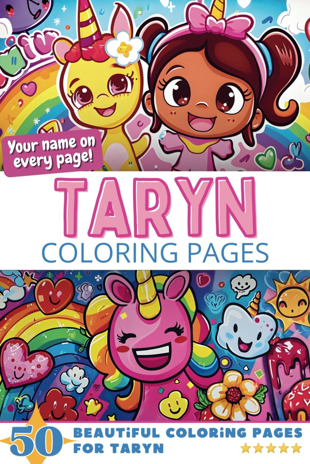 Taryn Coloring Book Cover