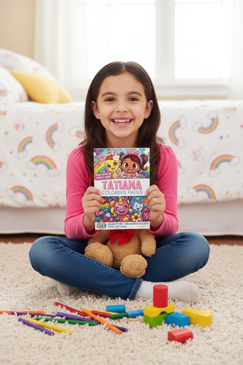 Tatiana personal coloring pages