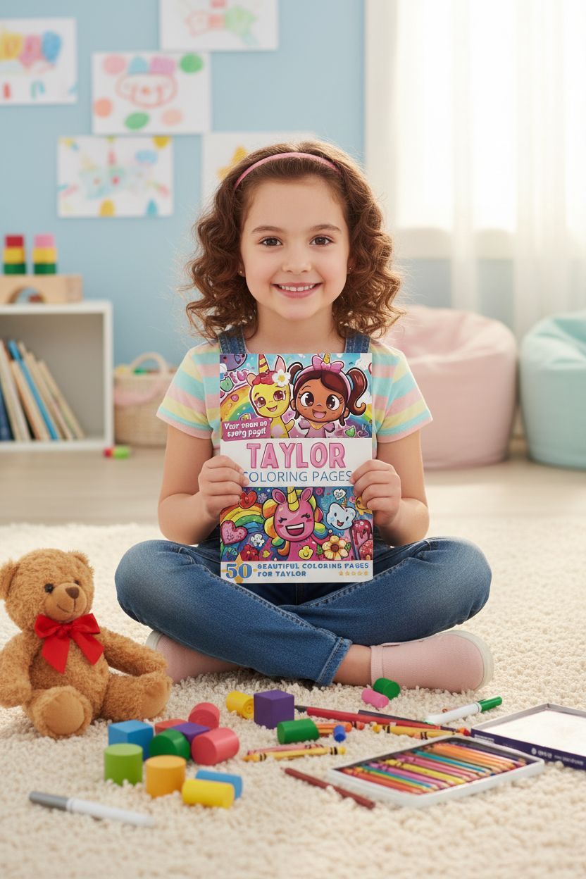 Taylor personal coloring pages