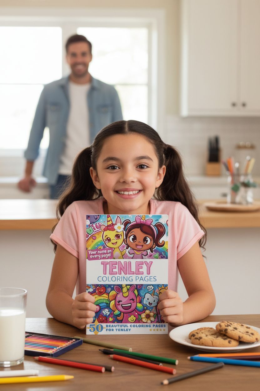 Tenley personal coloring pages