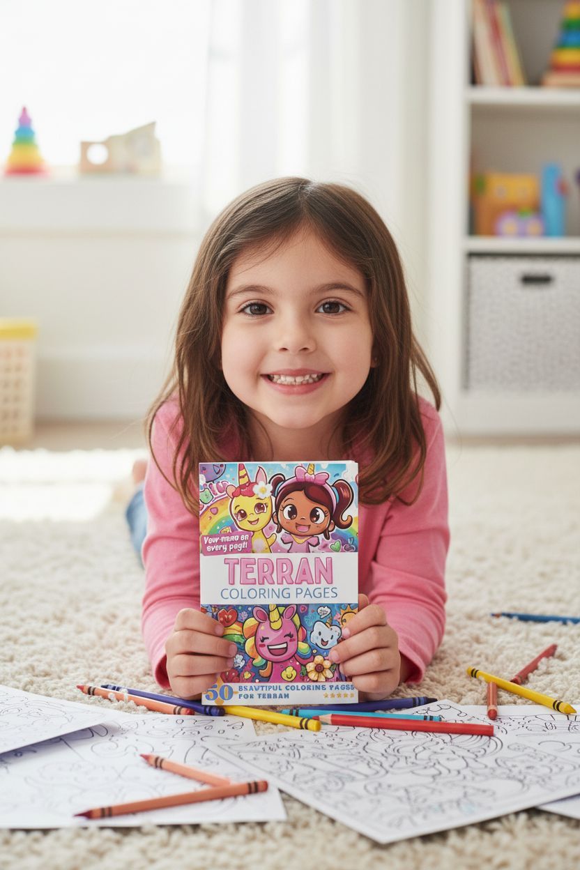 Terran personal coloring pages