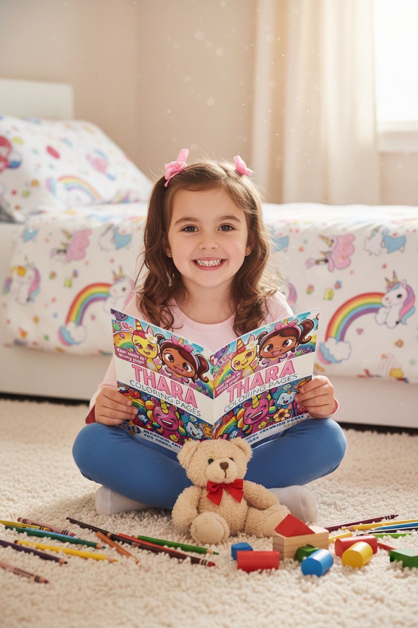 Thara personal coloring pages