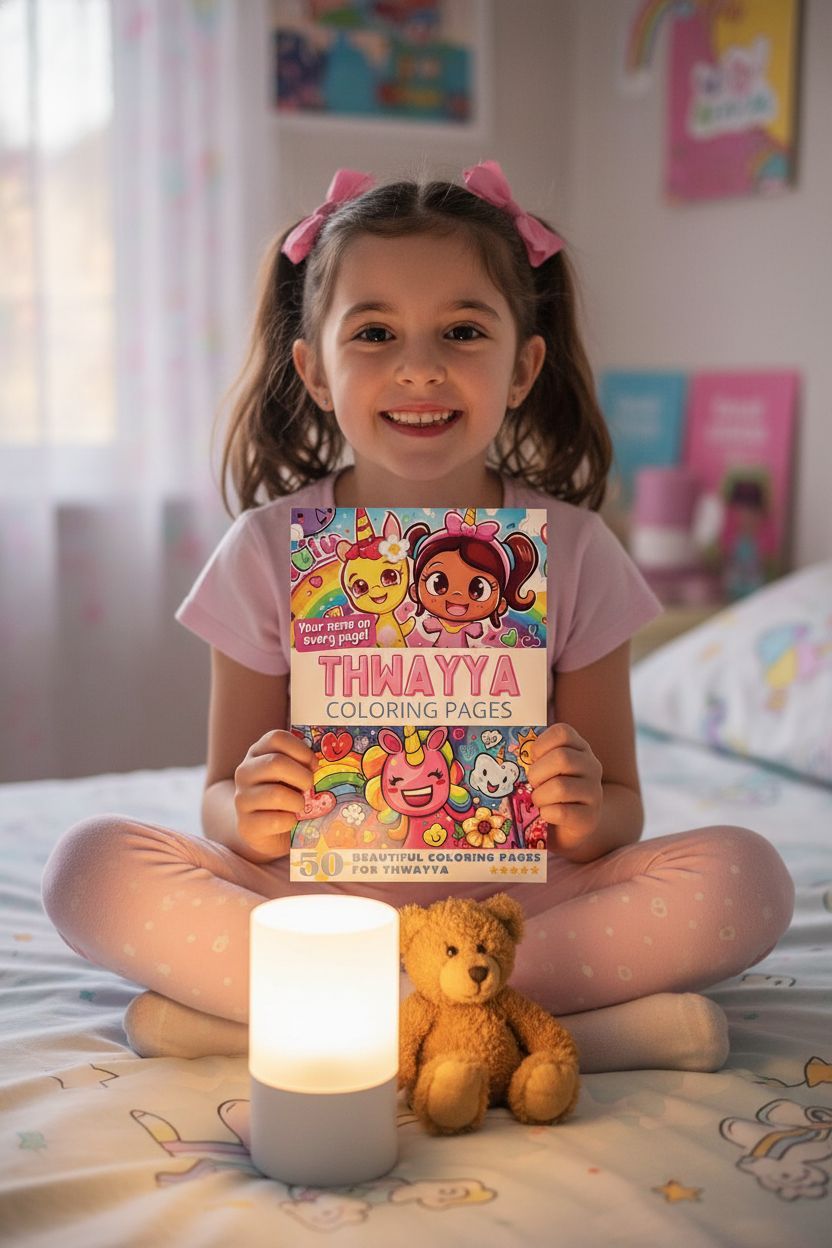 Thwayya personal coloring pages