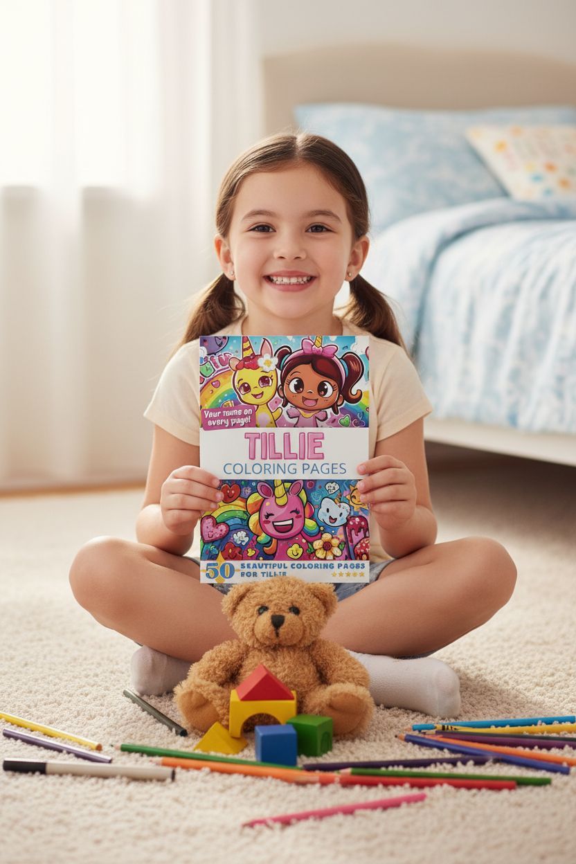 Tillie personal coloring pages