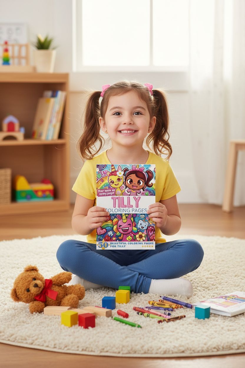 Tilly personal coloring pages