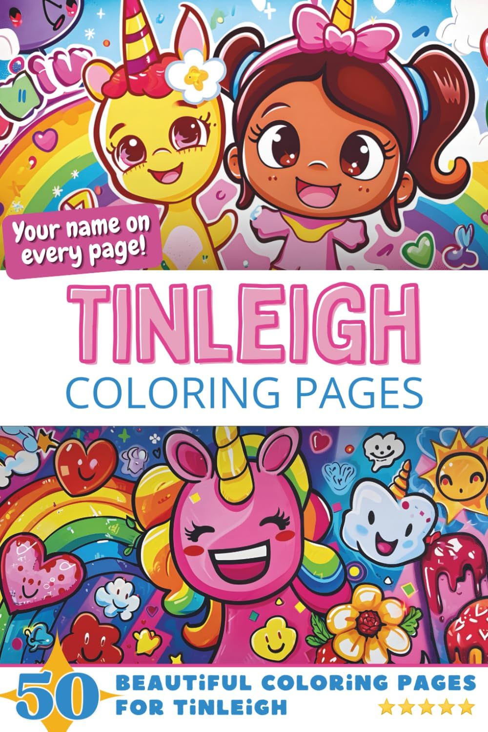 Tinleigh Coloring Book Cover