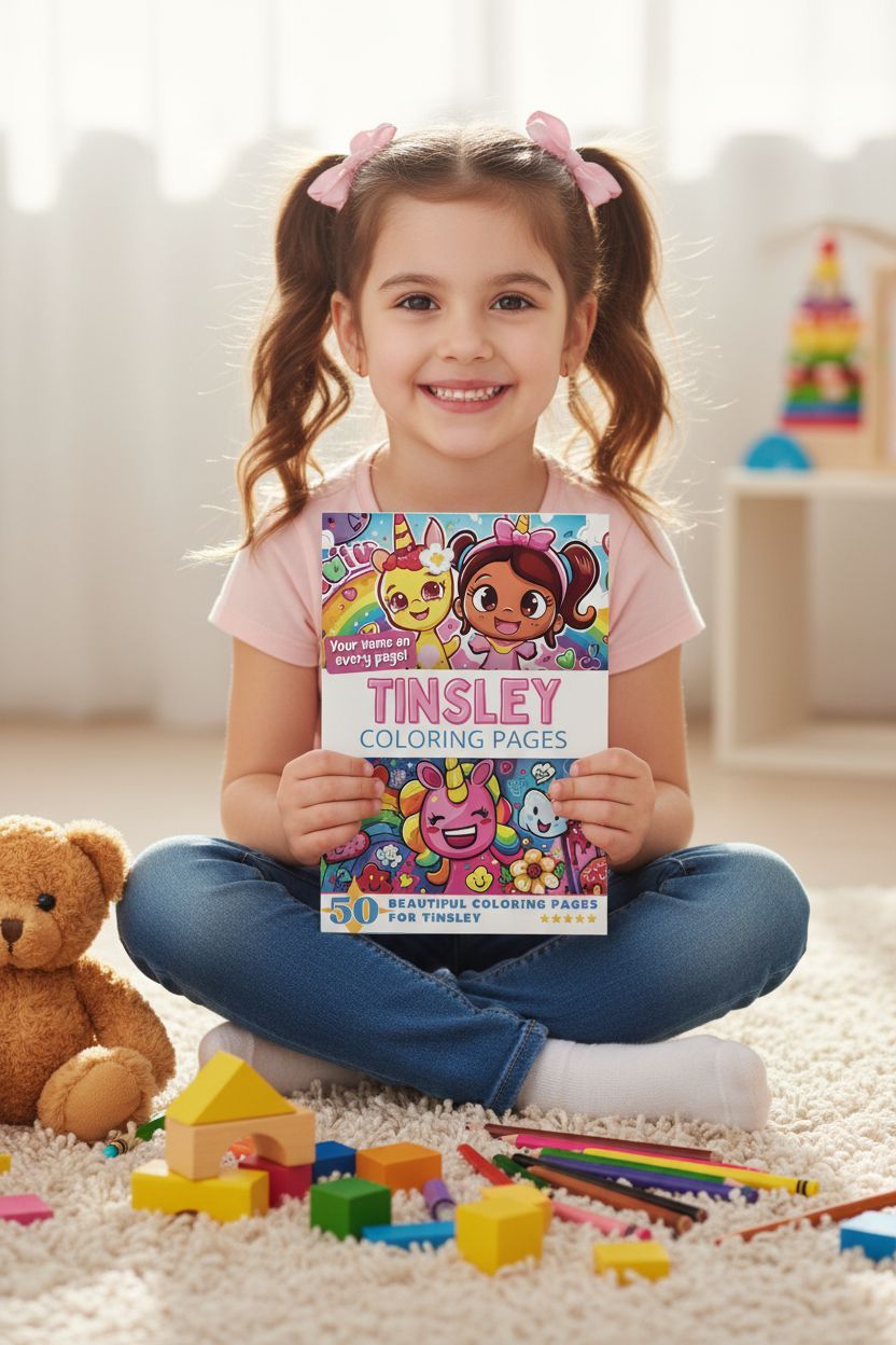 Tinsley personal coloring pages