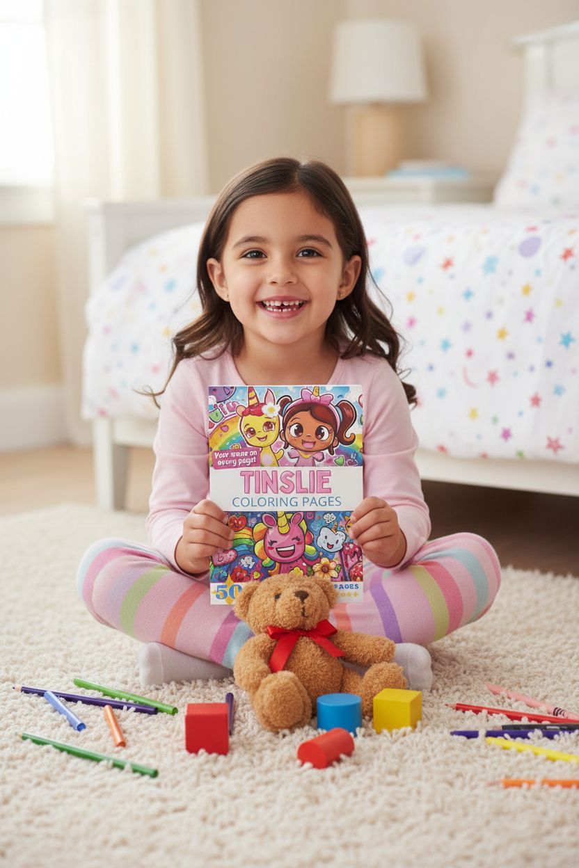 Tinslie personal coloring pages