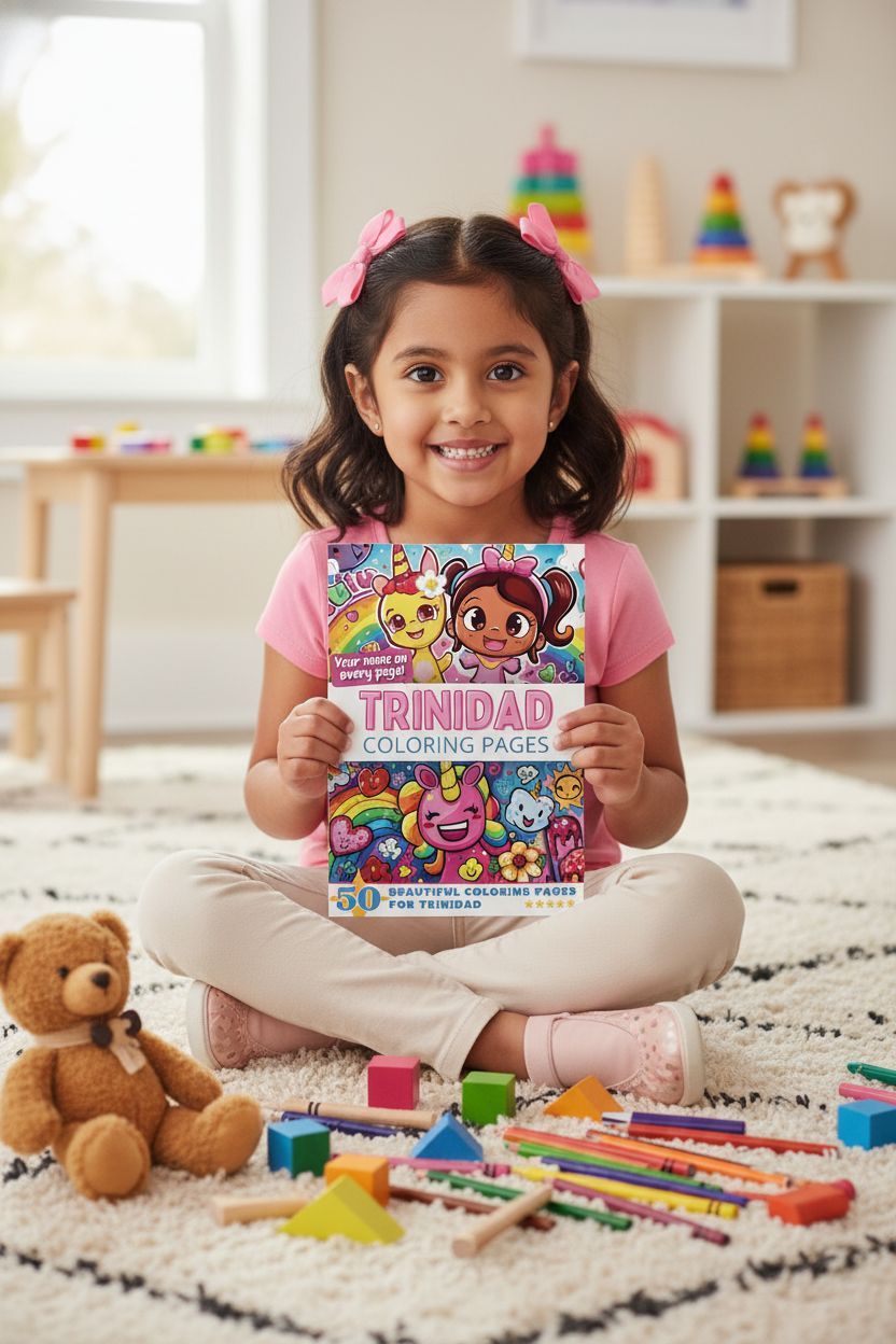 Trinidad personal coloring pages