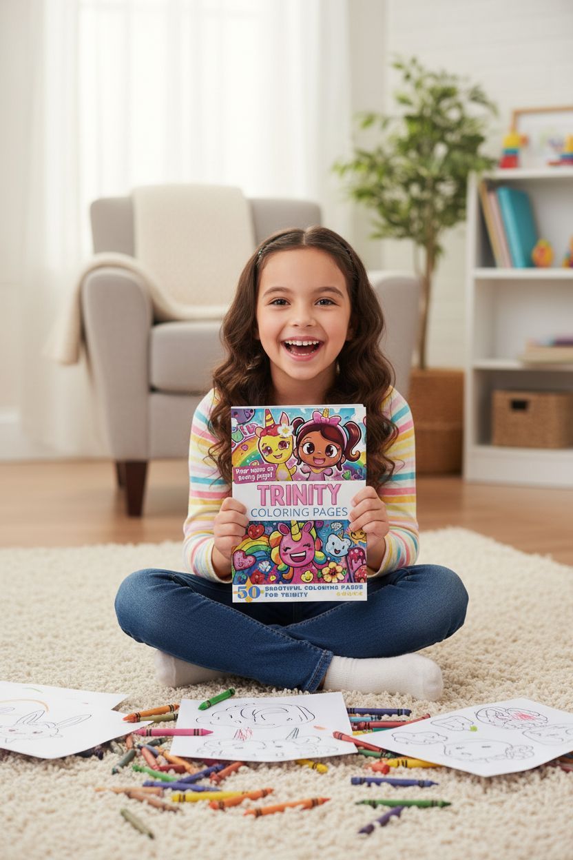 Trinity personal coloring pages