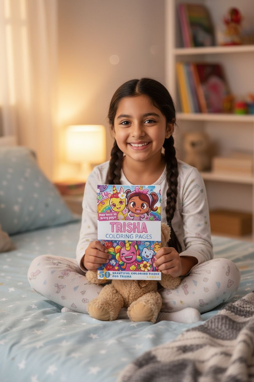 Trisha personal coloring pages