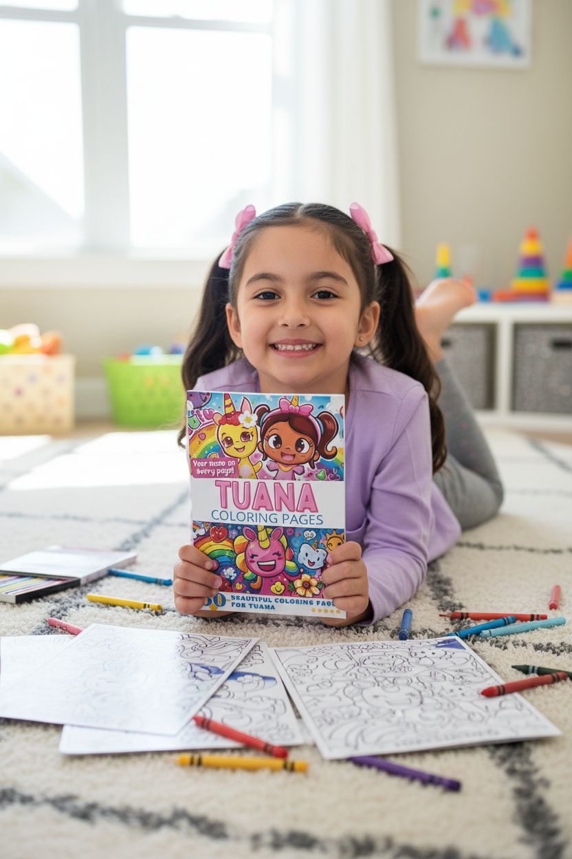Tuana personal coloring pages