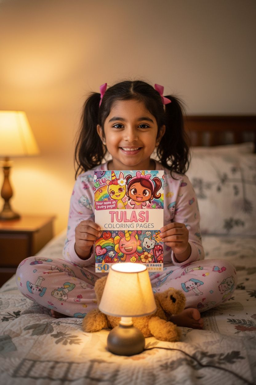 Tulasi personal coloring pages