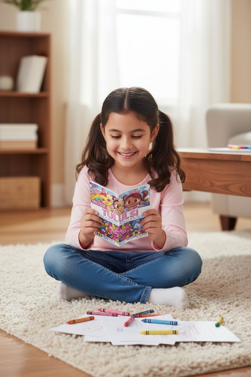 Tulsi personal coloring pages