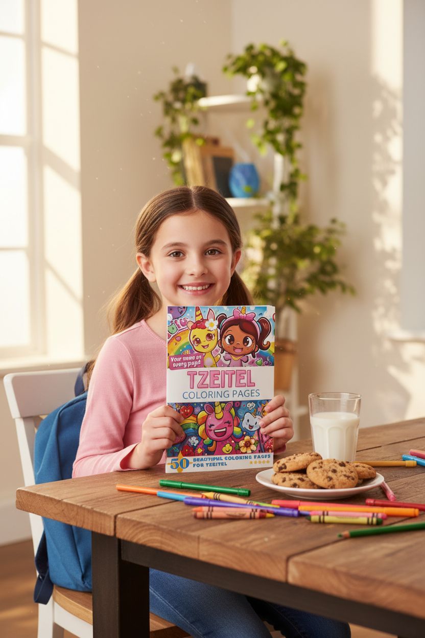 Tzeitel personal coloring pages