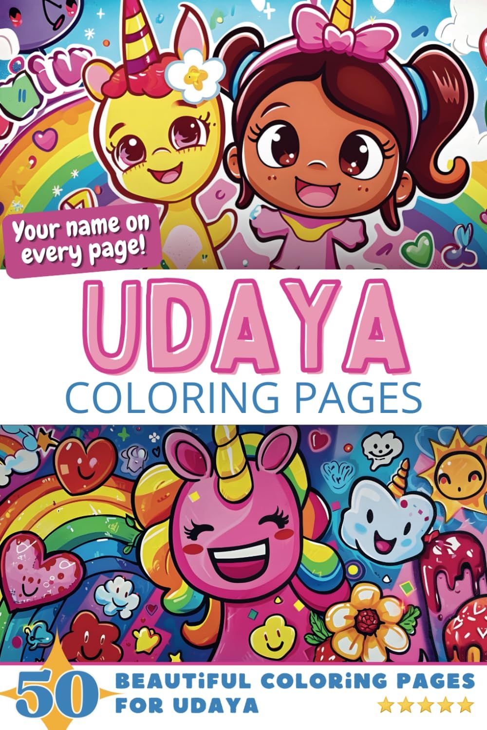 Udaya Coloring Book Cover