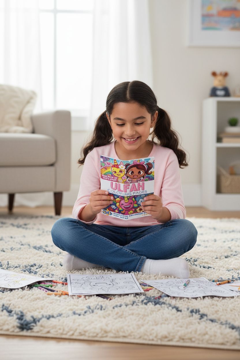 Ulfah personal coloring pages