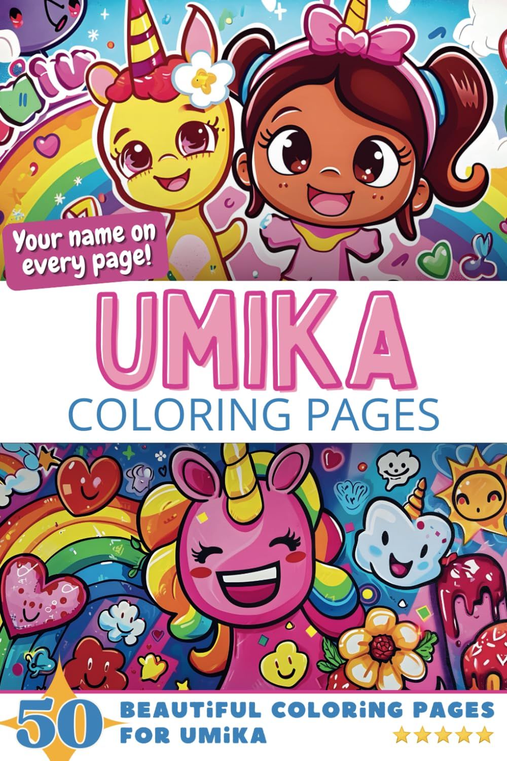 Umika Coloring Book Cover