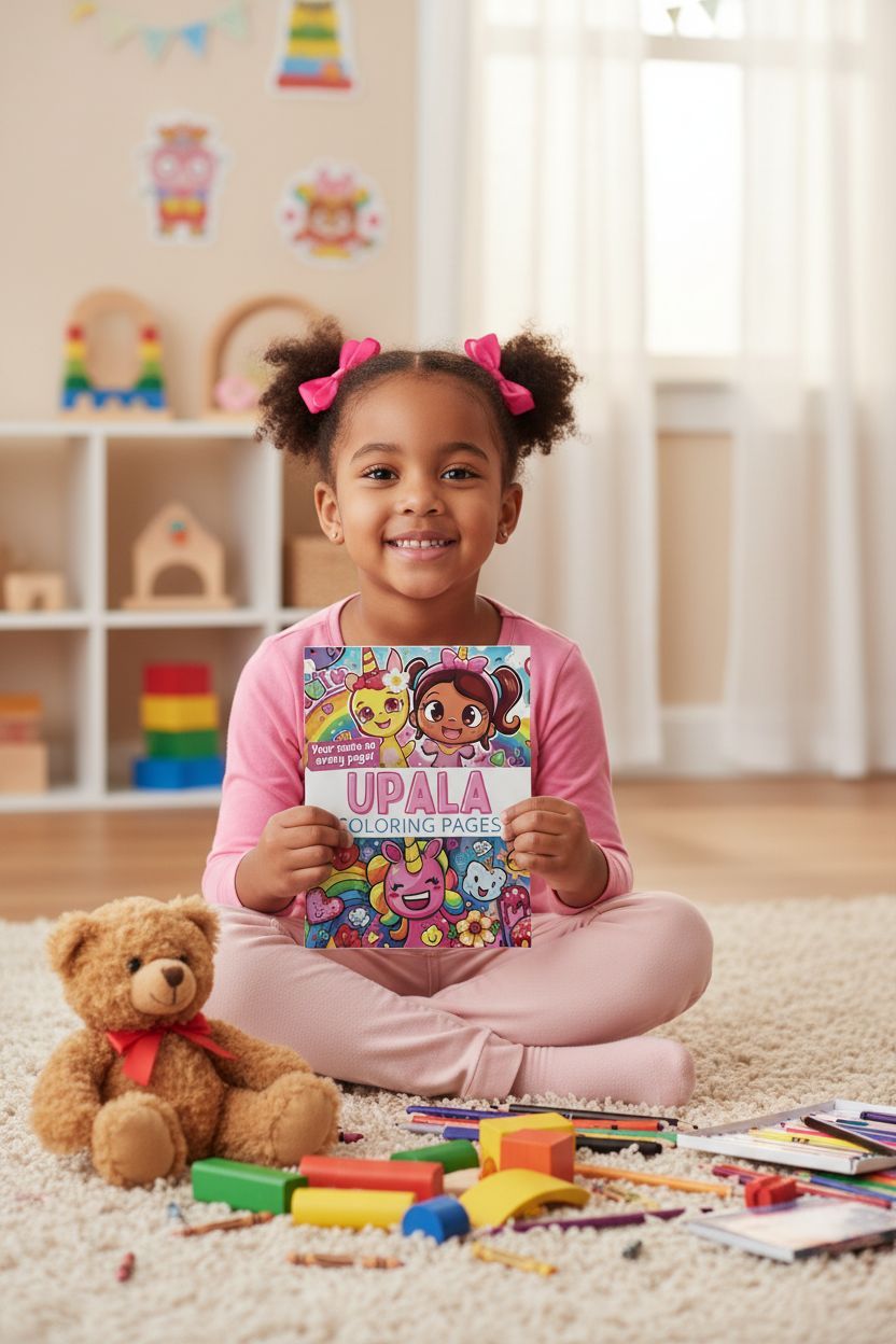 Upala personal coloring pages