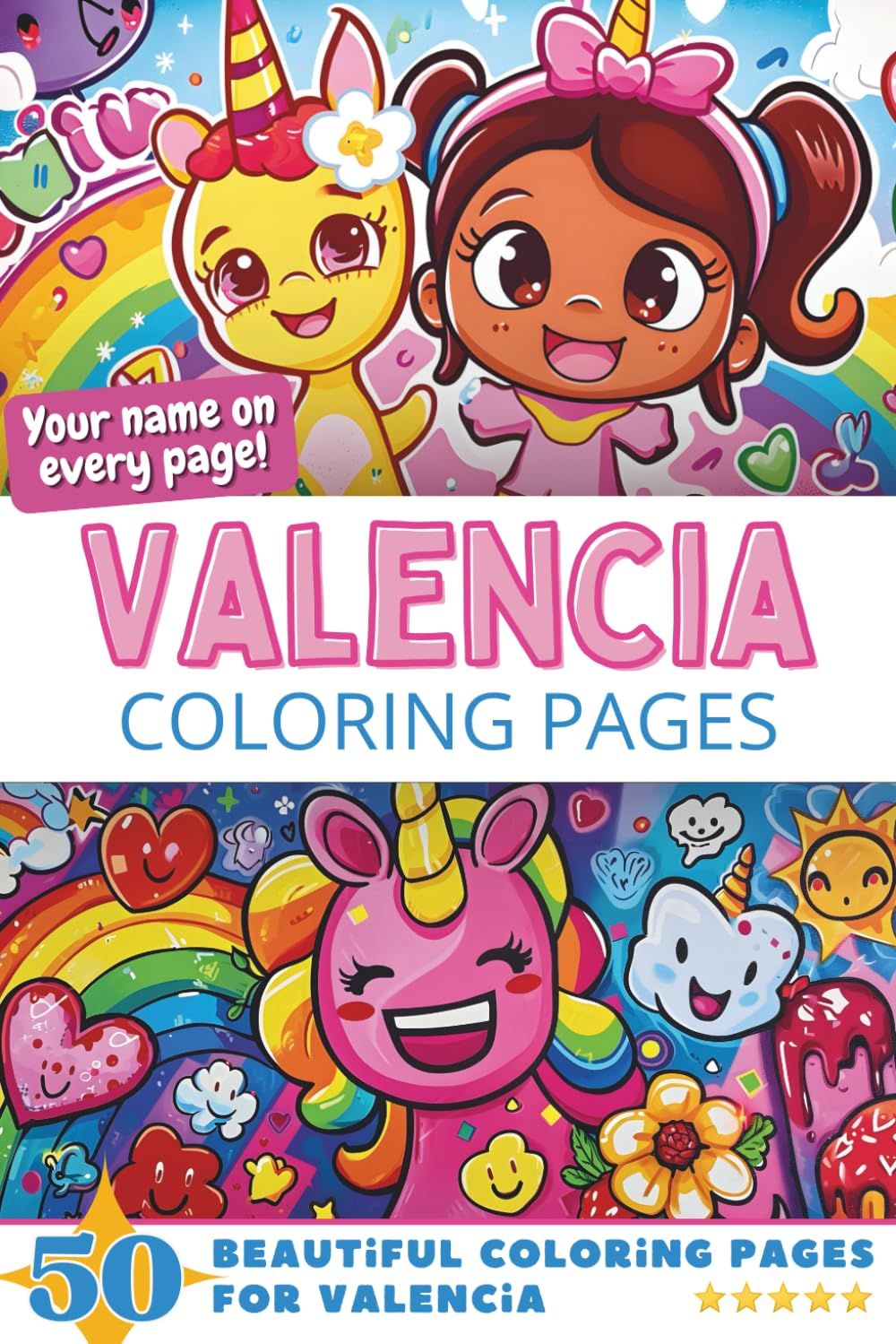 Valencia Coloring Book Cover