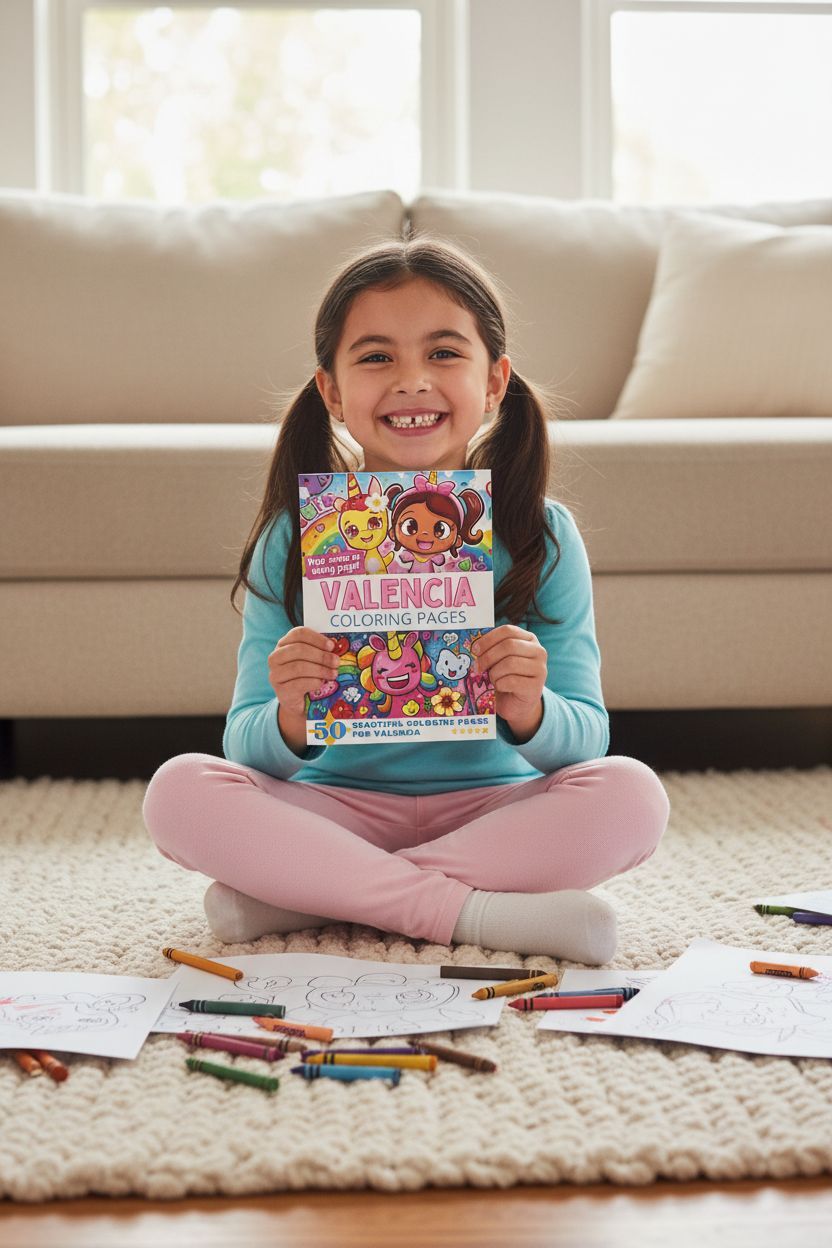 Valencia personal coloring pages