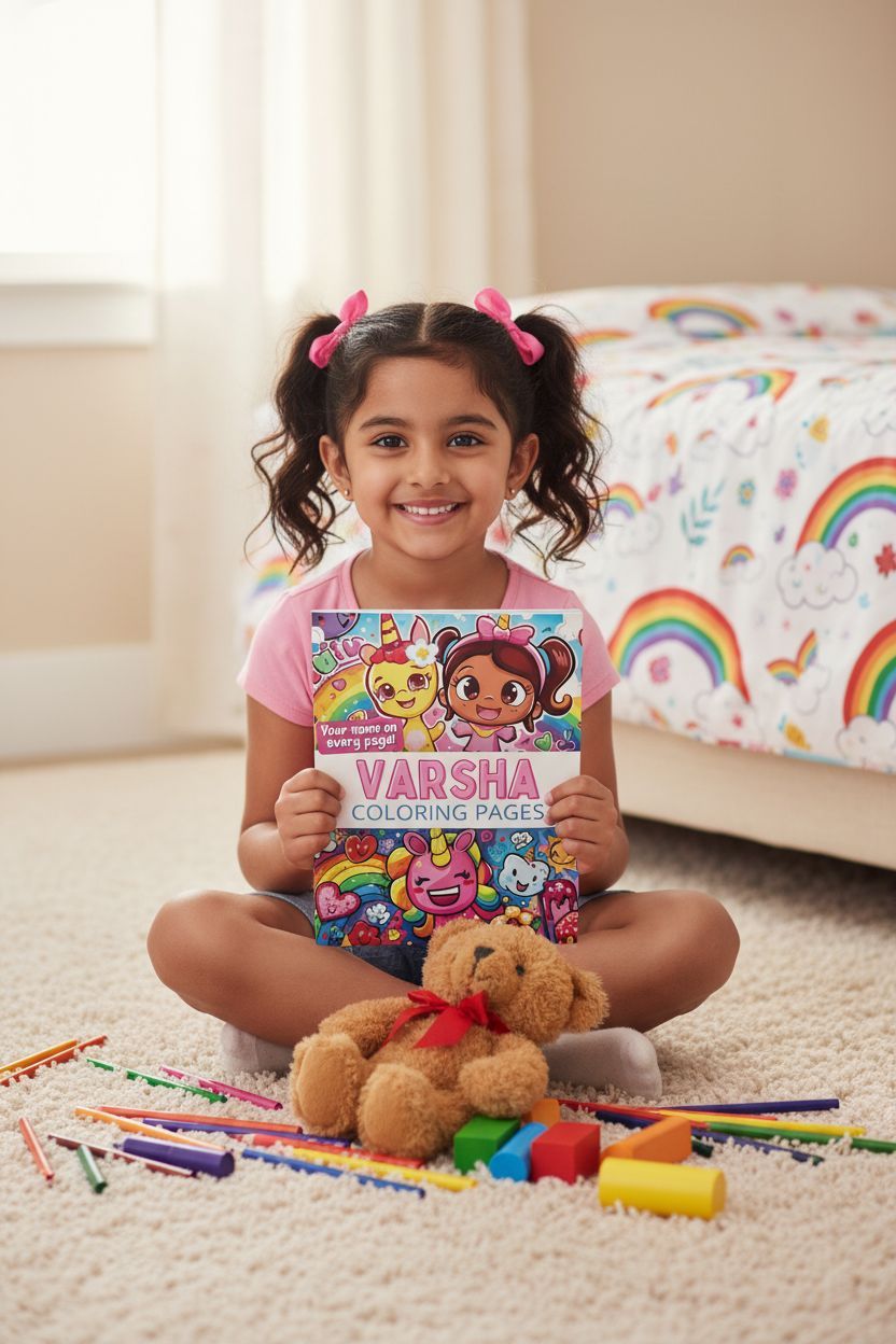 Varsha personal coloring pages