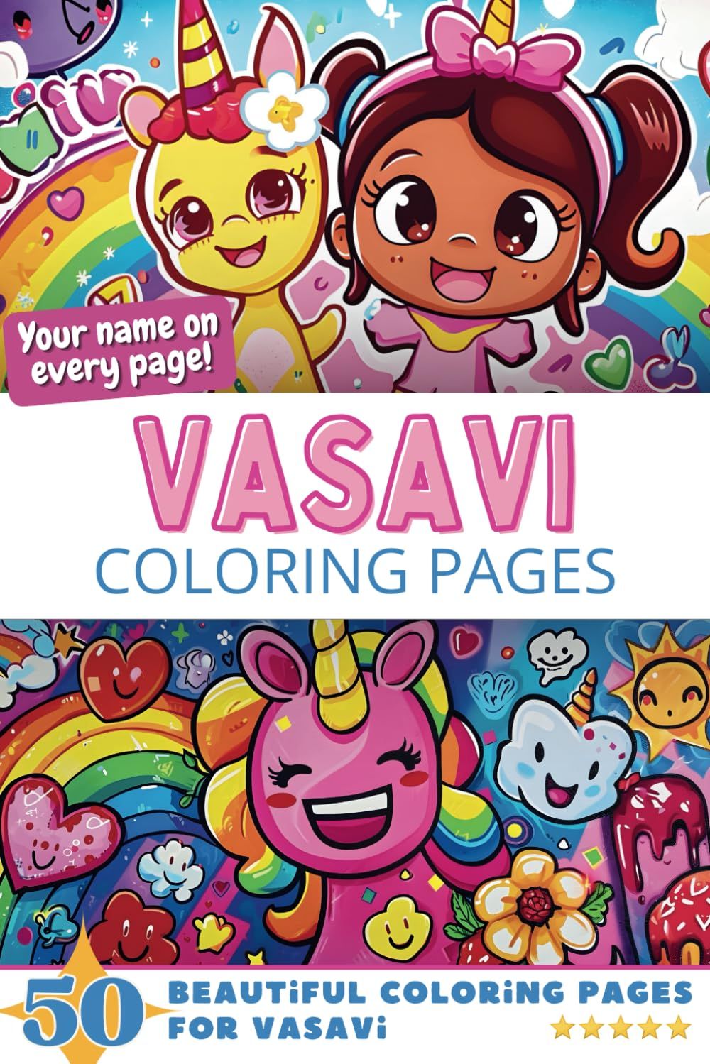 Vasavi Coloring Book Cover
