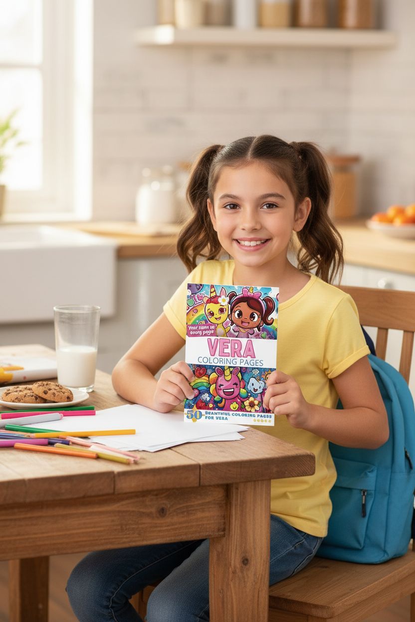 Vera personal coloring pages