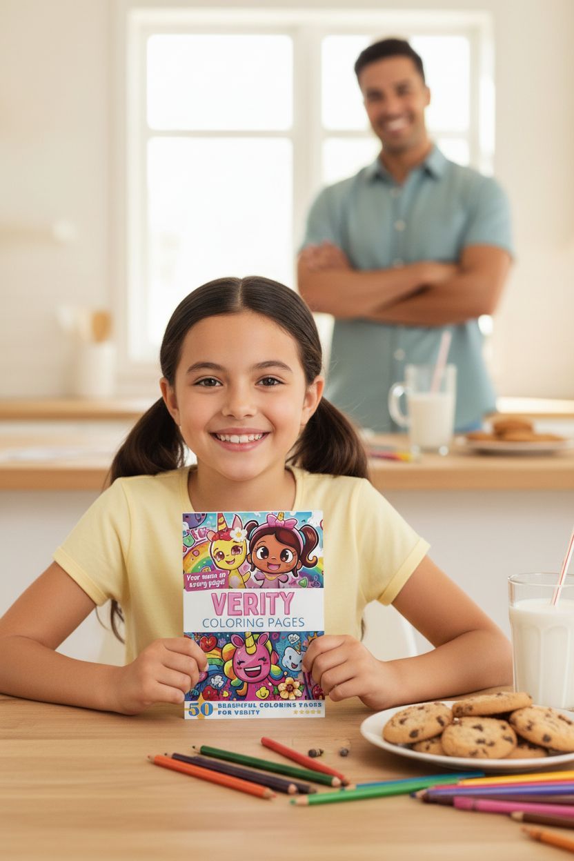 Verity personal coloring pages