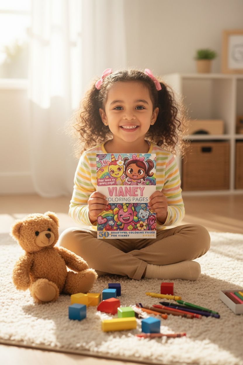 Vianey personal coloring pages