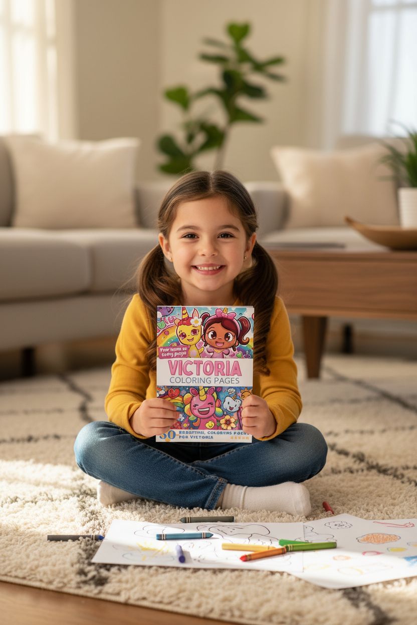 Victoria personal coloring pages