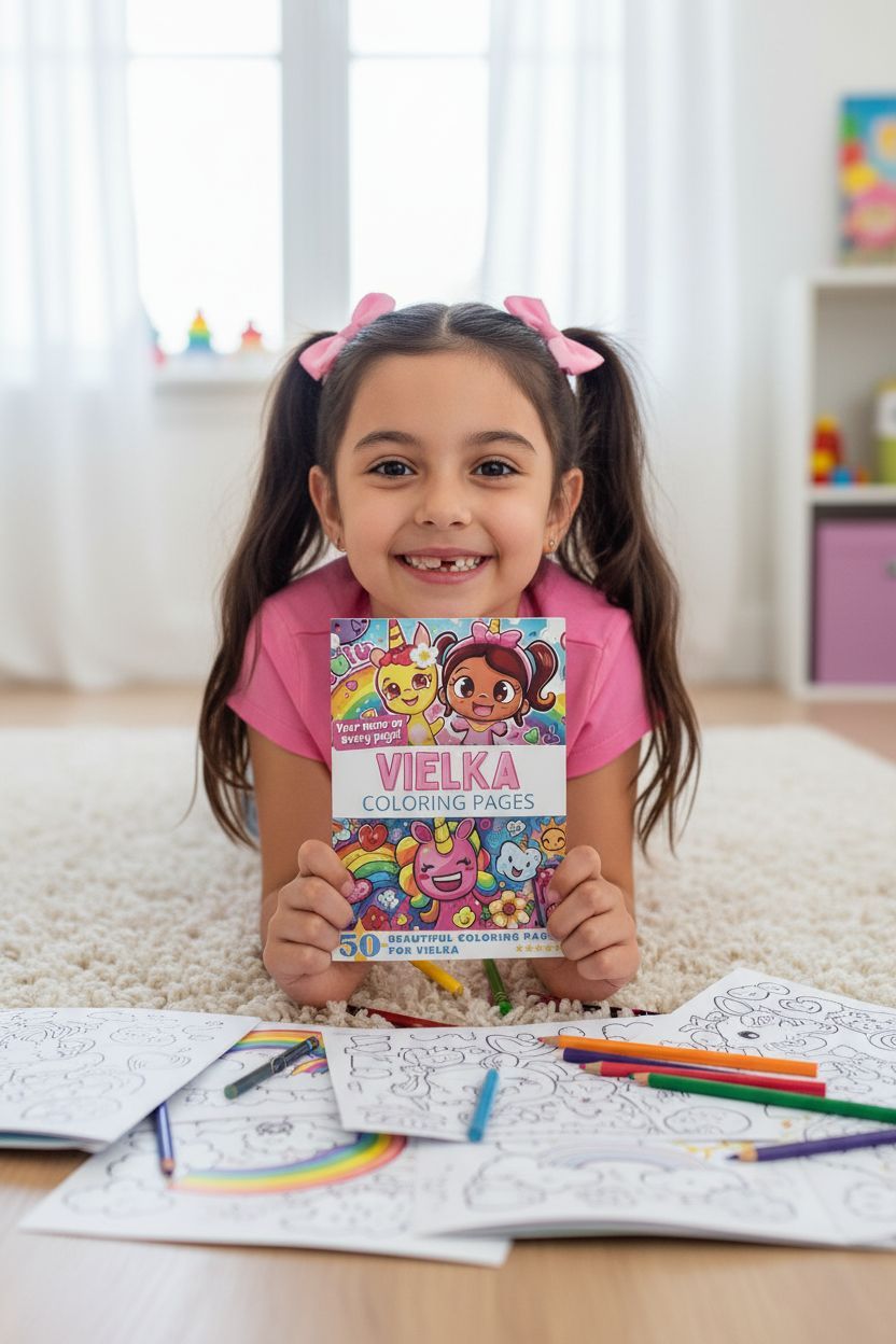 Vielka personal coloring pages