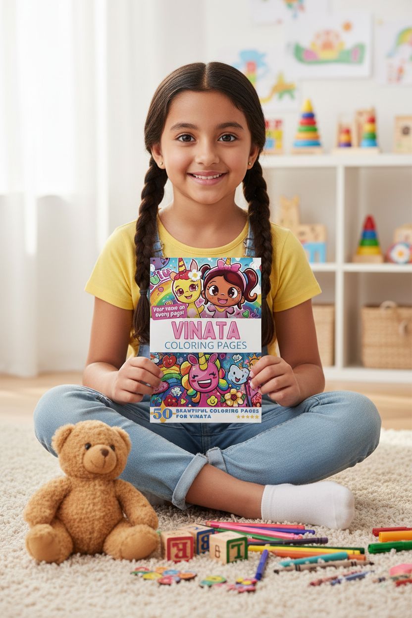 Vinata personal coloring pages