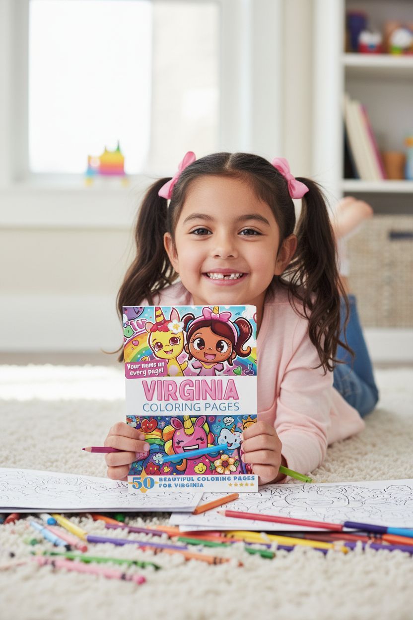 Virginia personal coloring pages