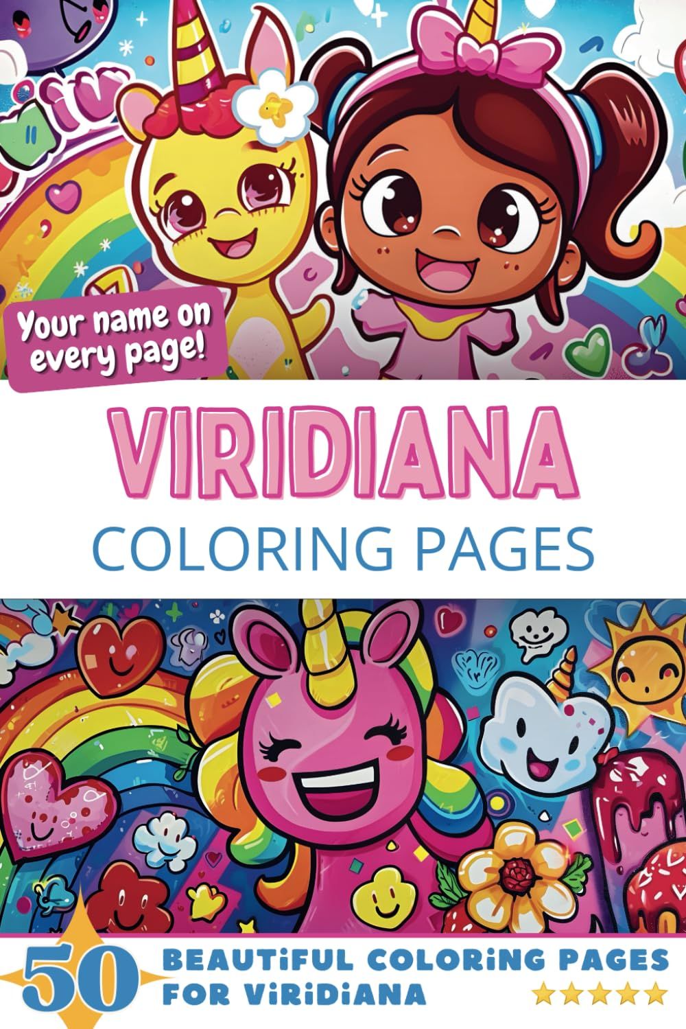 Viridiana Coloring Book Cover