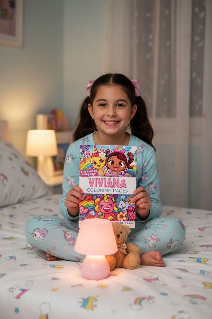 Viviana personal coloring pages